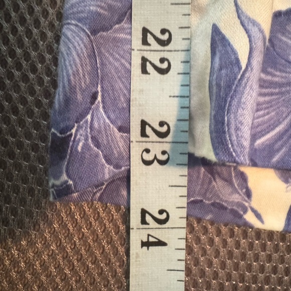 H&M 2 Piece Floral Pant Set Size 10 Blue & White - Picture 14 of 16